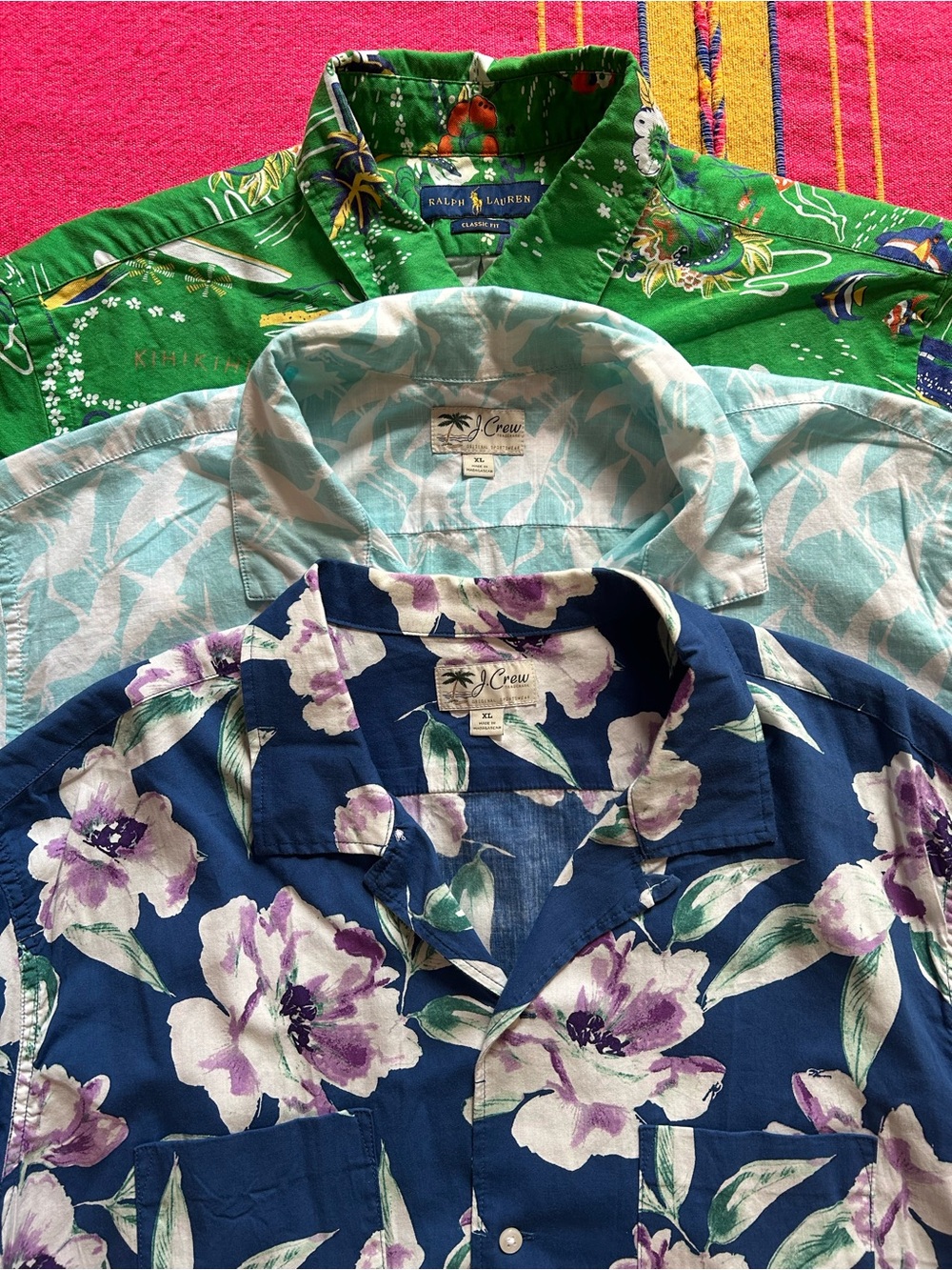 J Crew summer button-ups